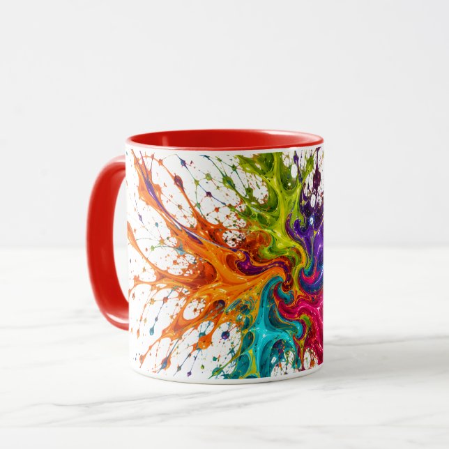 Caneca Floração Cromática (Frente Esquerda)