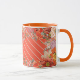 Caneca Florais rústicos elegantes