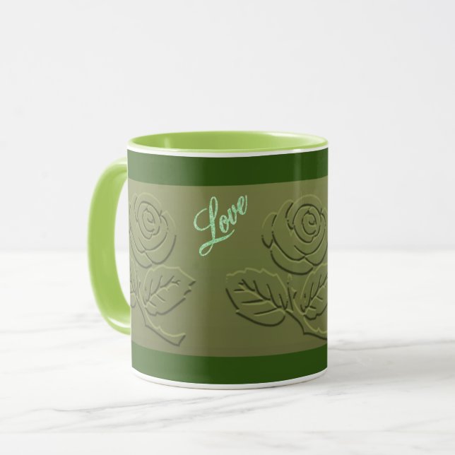Caneca Floral (Frente Esquerda)