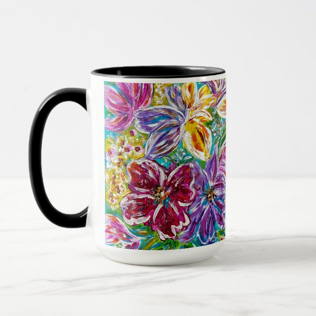 Caneca Floral (Esquerda)