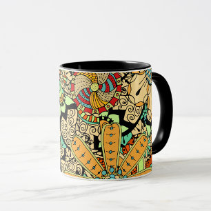 Caneca Floral