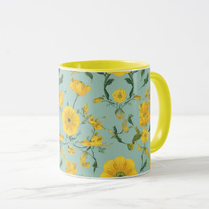 Caneca Floral