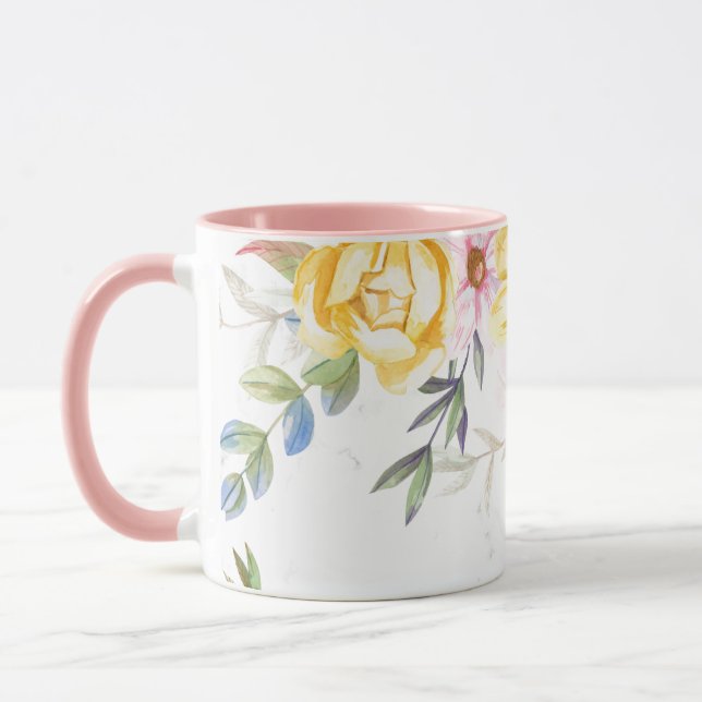 Caneca Floral (Esquerda)