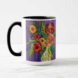Caneca Floral