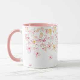 Caneca Floral