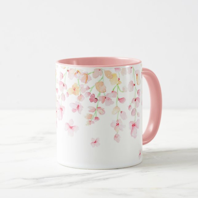 Caneca Floral (Frente Esquerda)