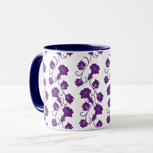 Caneca Floral (Frente Esquerda)