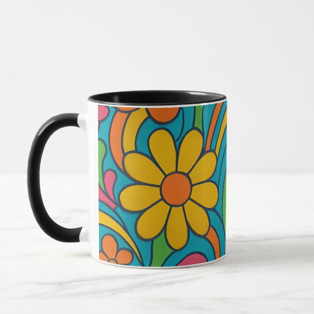 CANECA " FLORAL CAFÉ MUG" (Esquerda)