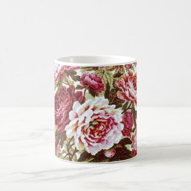 Caneca floral da explosão do tecido de Philip (Centro)