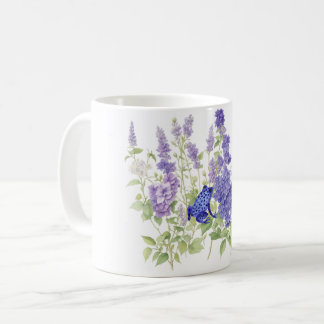 Caneca Floral, flores silvestres do período borbul