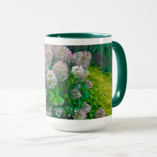 Caneca Floral / Hydrangeas