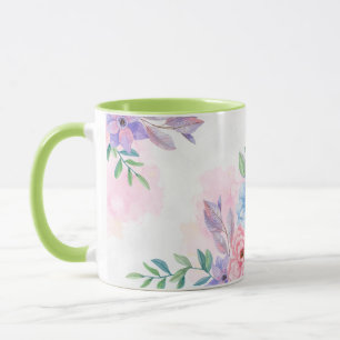 Caneca Floral Mug