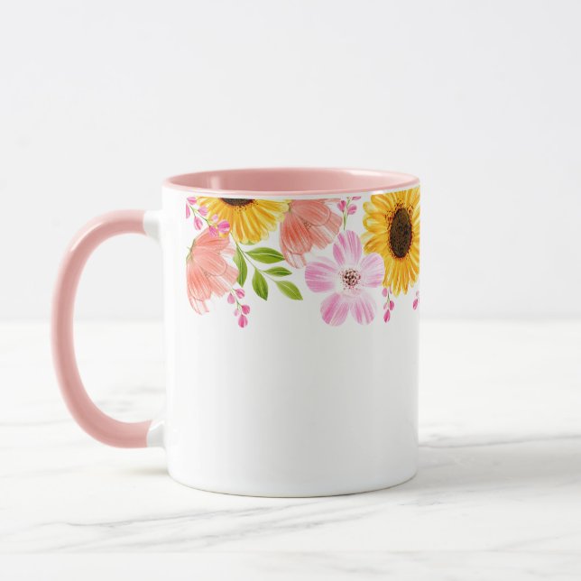 Caneca Floral Mug (Esquerda)