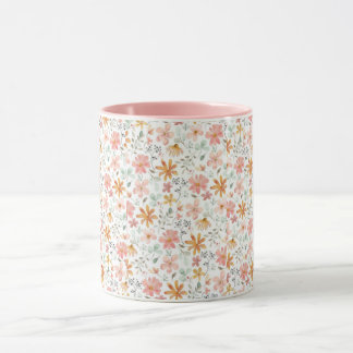 Caneca Floral mug