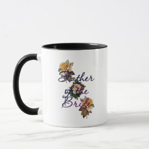 Caneca Floral Pai do Noivo