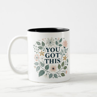 Caneca Floral Positiva