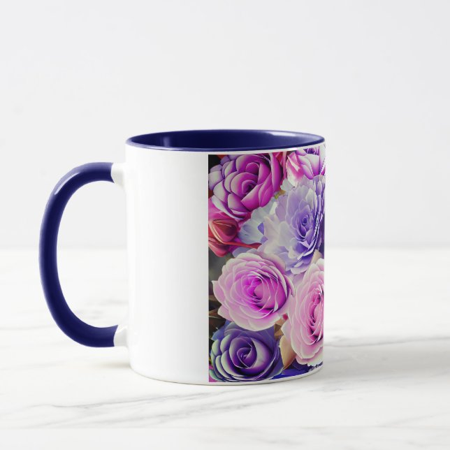 Caneca Floral Puro Antigo Charme (Esquerda)