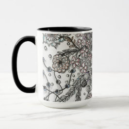 Caneca Floral Zen Mug