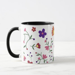 Caneca flores-