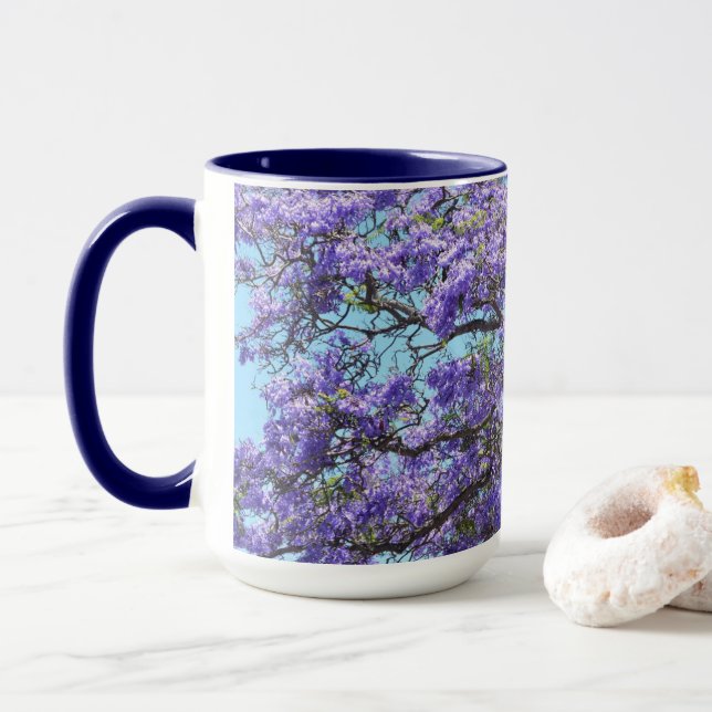 Caneca Flores (Com Donut)