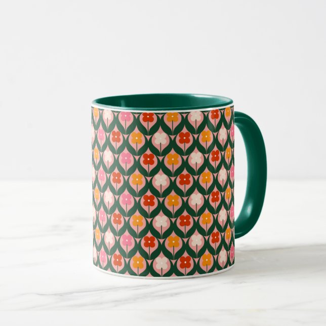 Caneca Flores (Frente Esquerda)