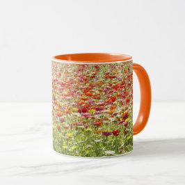 Caneca Flores Coloridas de Primavera