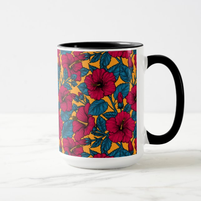 Caneca Flores de hibisco (Direita)