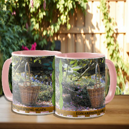 Caneca Flores de jardim Desejava que fosse primavera nova
