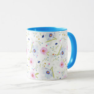 Caneca Flores de Jardim Frescas
