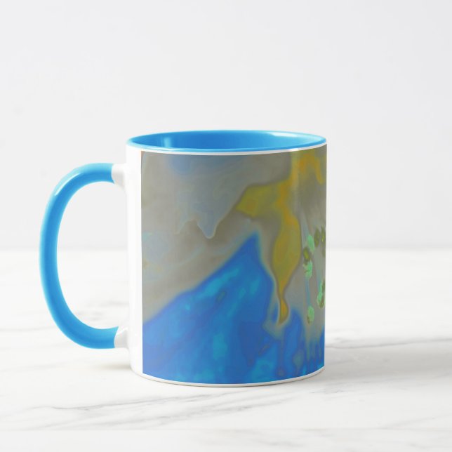 Caneca Flores de maçã claro b/o/g (Esquerda)