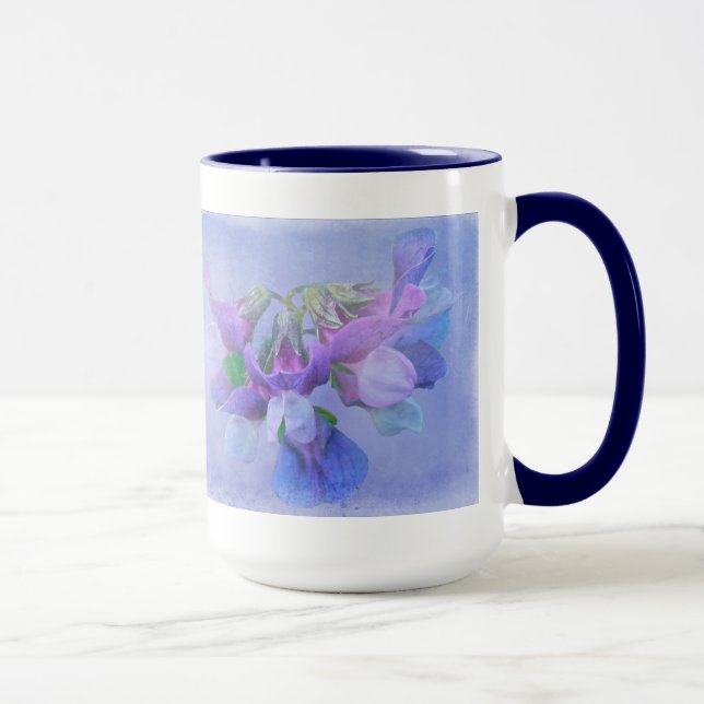 Caneca Flores de Praia de Ervilha (Direita)