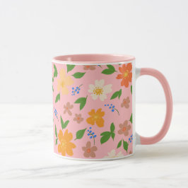 Caneca Flores de primavera