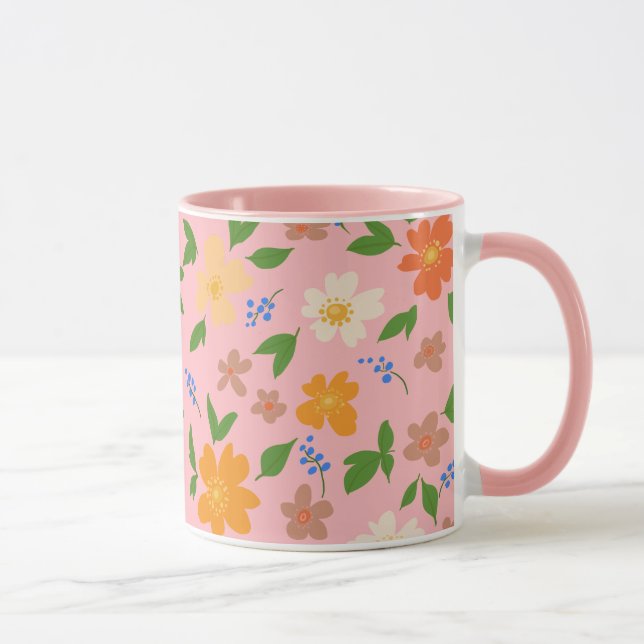 Caneca Flores de primavera (Direita)