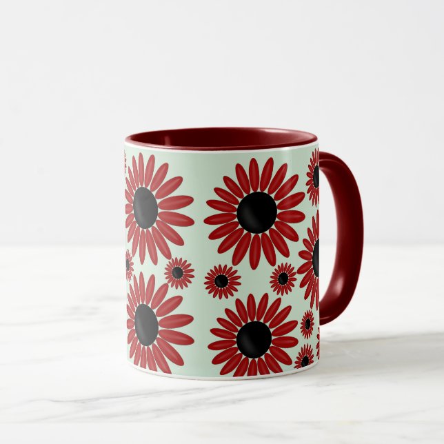 Caneca Flores de Veludo Soft Express (Frente Esquerda)