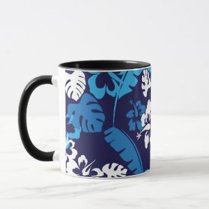 Caneca Flores E Plantas Havaianas