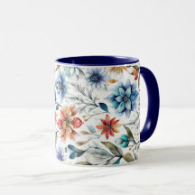 Flores em Aquarela