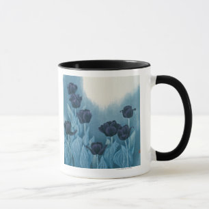 Caneca Flores escuras