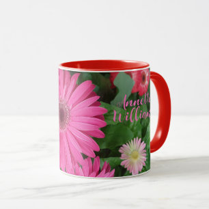 CANECA FLORES FLORAIS FLORAIS E DENOMINAÇÕES DO GELO VERM
