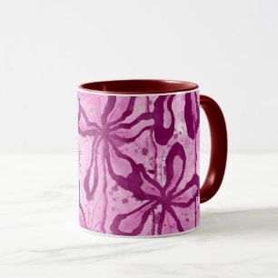 Caneca Flores Inclusas Rosa