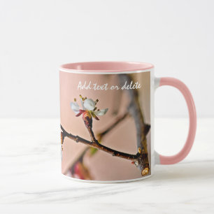 Caneca Flores Japoneses Apricot Blossoms