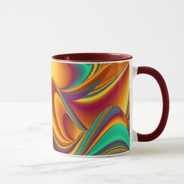 Caneca Flores Mágicas de Primavera Verão Outono (Direita)