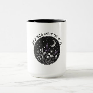 Caneca flores noturnas estreladas