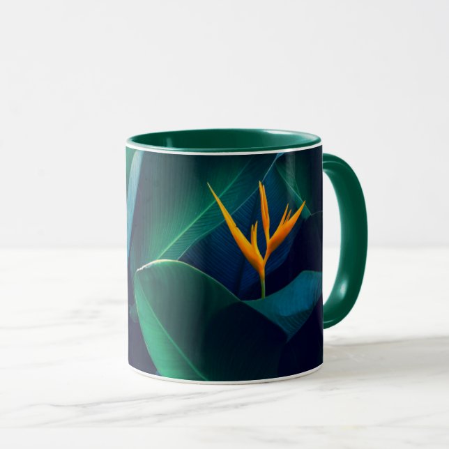 Caneca Flores | Pássaro do Paraíso (Frente Esquerda)