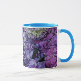 Caneca Flores roxas