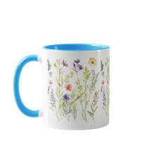 Flores selvagens. Belo display