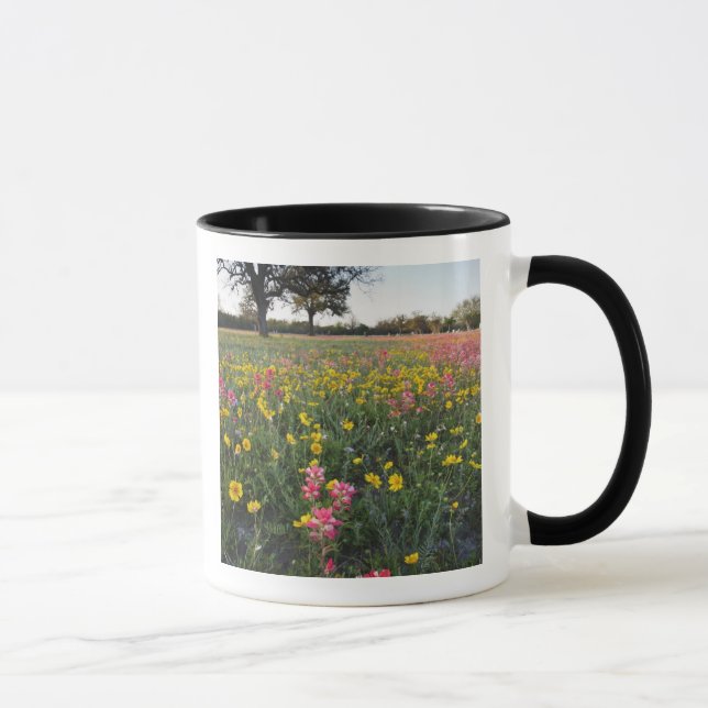 Caneca Flores silvestres à beira da estrada no Texas, pri (Direita)