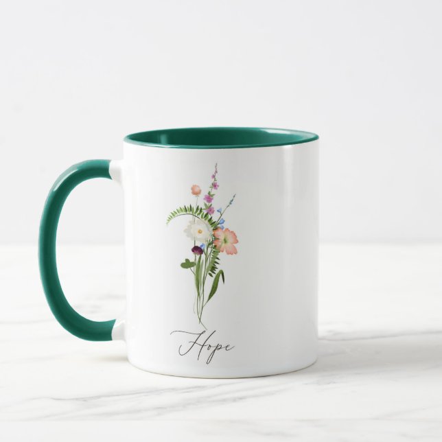 Caneca Flores Silvestres Esperança  (Esquerda)