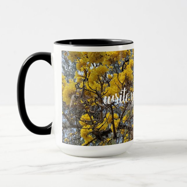 Caneca Florescer da natureza (Esquerda)