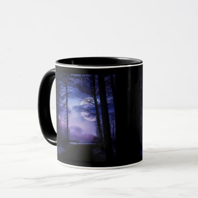 Caneca Floresta da Lua Cheia (Frente Esquerda)