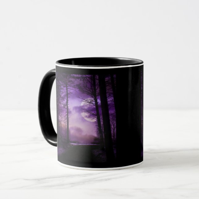 Caneca Floresta da Lua Cheia (Frente Esquerda)